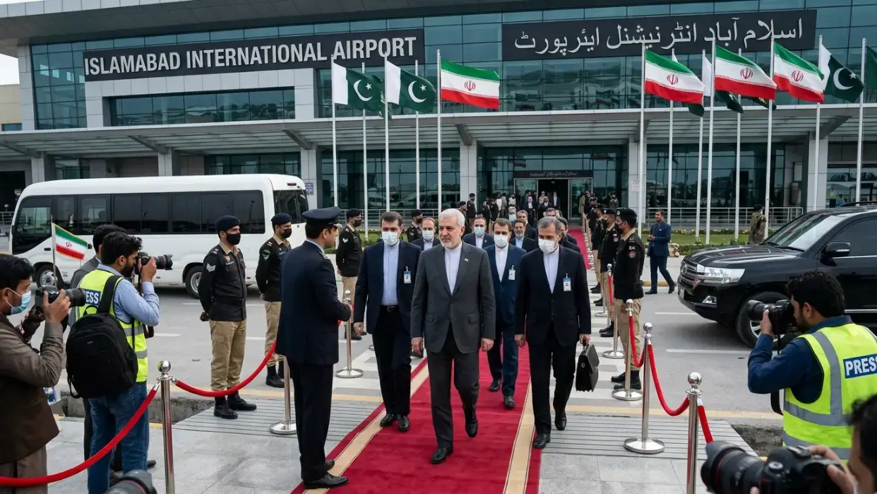 Iranian Delegation Concludes Pakistan Visit, Departs After Key Talks